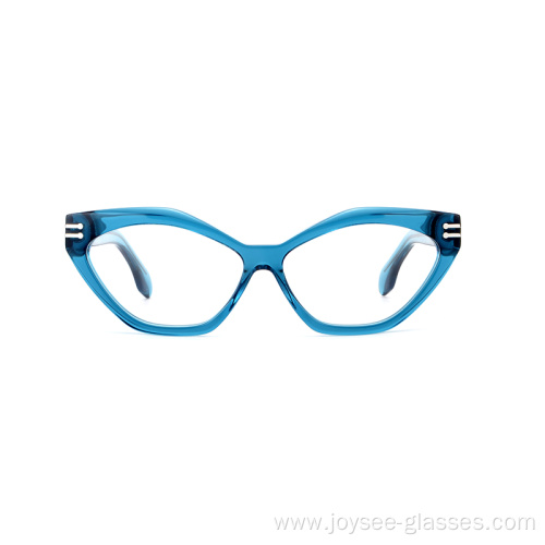 Wholesale New Handmade Butterfly Shape Clear Lenses Acetate Optical Frames Eyeglasses